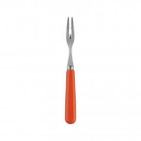Basic Orange Cocktail Fork 5.75"