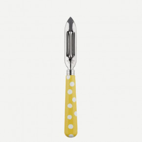 White Dots Yellow Peeler