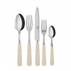 Gustave Pearl 5-Pc Setting (Dinner Knife, Dinner Fork, Soup Spoon, Salad Fork, Teaspoon)