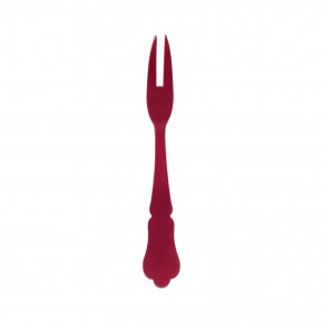 Honorine Red Cocktail Fork 4.75"
