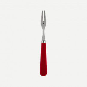 Duo Red Cocktail Fork