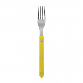 Bistrot Shiny Yellow Dinner Fork 8.5"