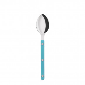 Bistrot Shiny Turquoise Dessert Spoon 7.5"