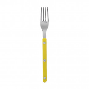 Bistrot Shiny Yellow Salad Fork 7.5"