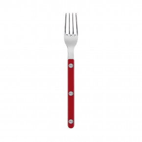 Bistrot Shiny Red Small Fork 6.5"