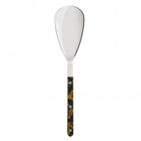 Bistrot Shiny Faux Tortoise Rice Serving Spoon 10.5"