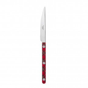 Bistrot Tartan Red Dessert Knife 8"