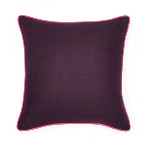 Manarola Decorative Pillow 20x20 Aubergine/Flamingo