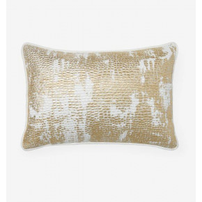 Bisce Decorative Pillow 12x18 Gold