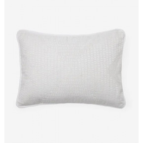 Bellizzi Decorative Pillow 12x18 Snow/Gold