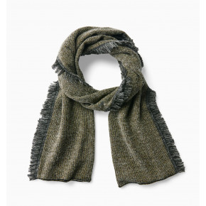 Gavia Fringed Scarf 15x78" Lemon