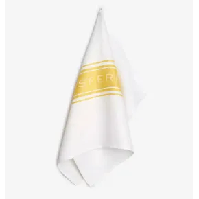 Sferra Parma Kitchen Towel - White/Black