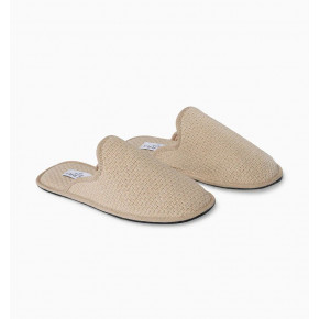 Lena Beige Women's Slip On Slippers - Size 40