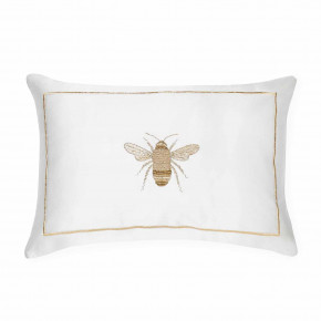 Miele Decorative Pillow 12x18 Snow/Gold