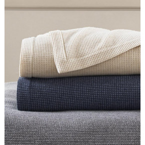 Talida Waffle Weave Merino Wool Blankets