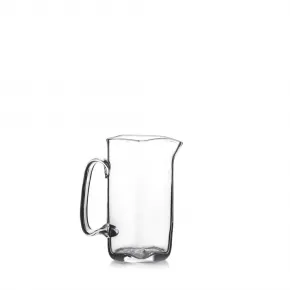 Simon Pearce Hand Blown Glass Clear Pitcher store 7.5