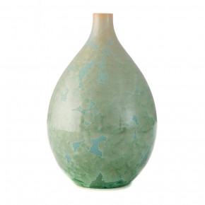 Teardrop Vase, Medium – Crystalline Jade