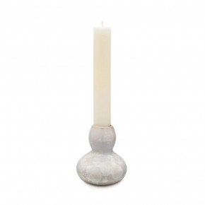 Woodstock Pottery Candlestick - Candent White