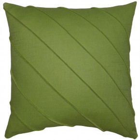 Briar Hue Linen Apple Green Pillow