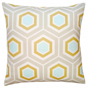 Cool Breeze Hex 22 in x 22 in Pillow