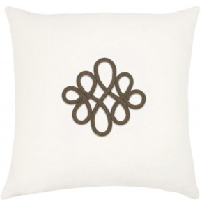 Imperial Birch Taupe Crest Pillow