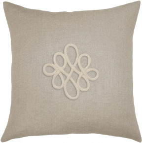 Imperial Linen Ivory Crest Pillow
