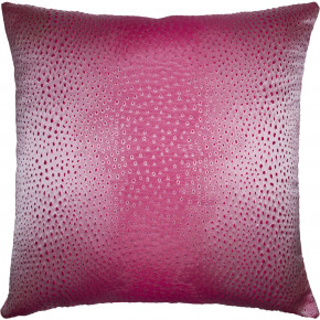 Lizard Fuchsia Pillow