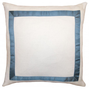 Marquess Birch Slate Blue Ribbon Pillow
