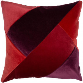 Maxwell Velvet Red Pillow