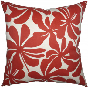 Outdoor Cayman Red Pillow
