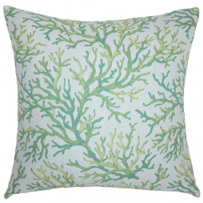 Outdoor Coral Lime Pillow
