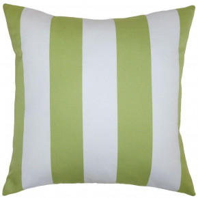 Outdoor Stripe Lime Pillow