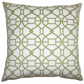Picnic Green Spiral Pillow
