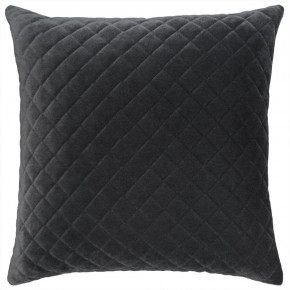 Quilted Charcoal Pillow
