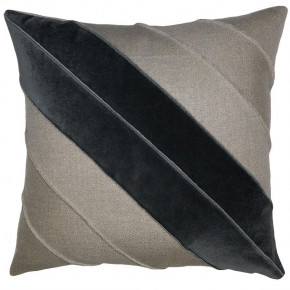 Westend Linen Dark Grey Velvet Pillow