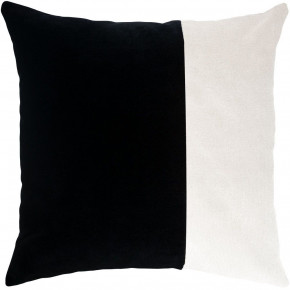 Avenue Black White 20x20 in Pillow