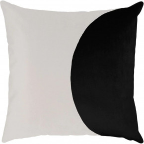 Bijou White Black 20x20 in Pillow
