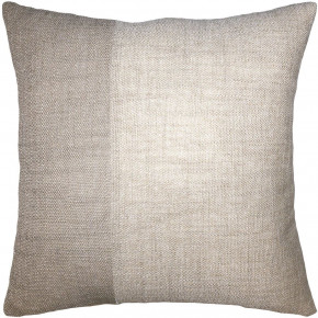 Hopsack Two Tone Natural Stone Pillow