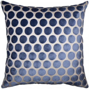 Vagabond Dots Blue Pillow