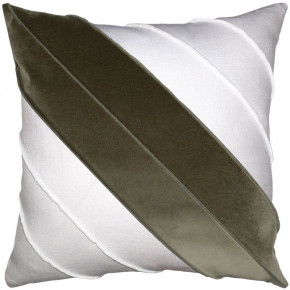 Westend Bone Artichoke Velvet Pillow