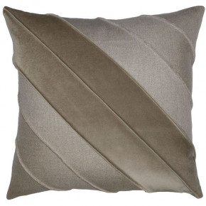 Westend Linen Asphalt Velvet Pillow