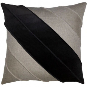 Westend Linen Black Velvet Pillow