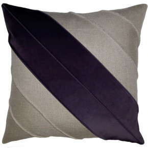 Westend Linen Deep Purple Velvet Pillow