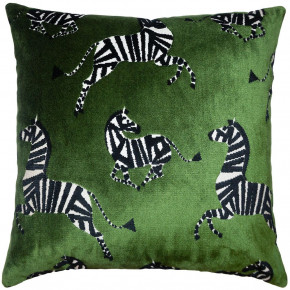 Zebra Emerald Pillow