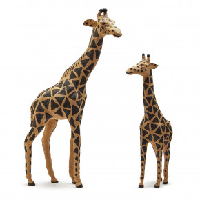 Set of 2 Standing Giraffes