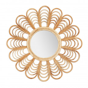 Flower Shaped Wall Mirror Cane