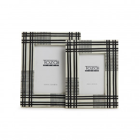 Set of Two Black and White Photo Frame