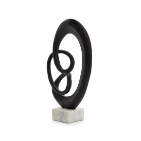 Infinity Sculpture on Marble Base