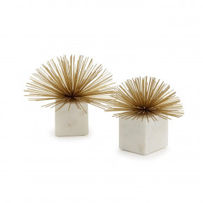 Set of Two Starburst Sculpture