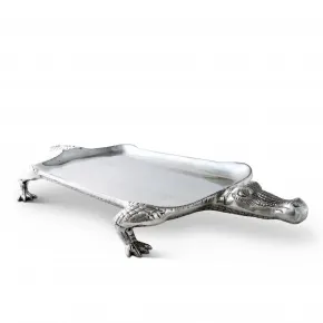 Alligator Figural Platter